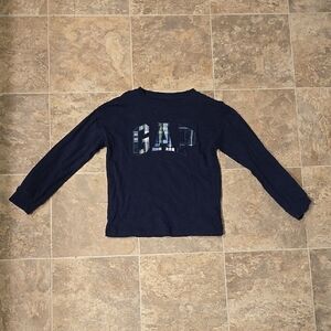 Baby GAP Navy Long Sleeve Shirt